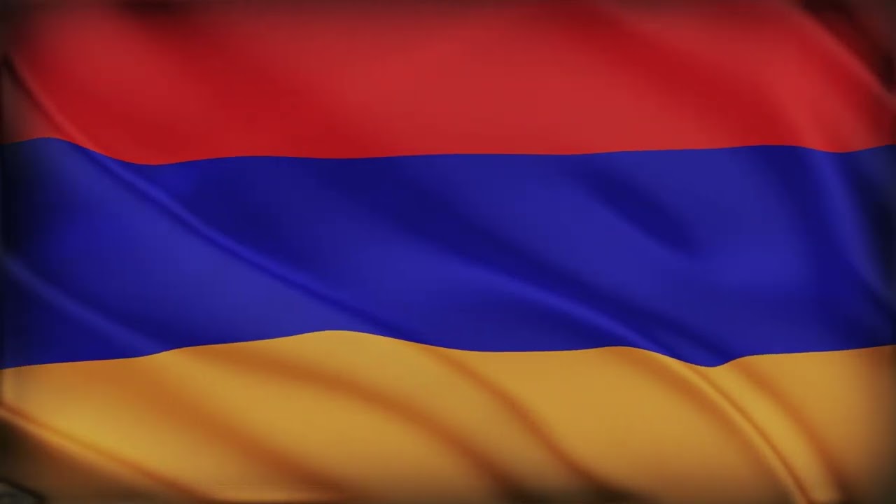 Armenia  Flag Waving | Armenia Flag Background Video