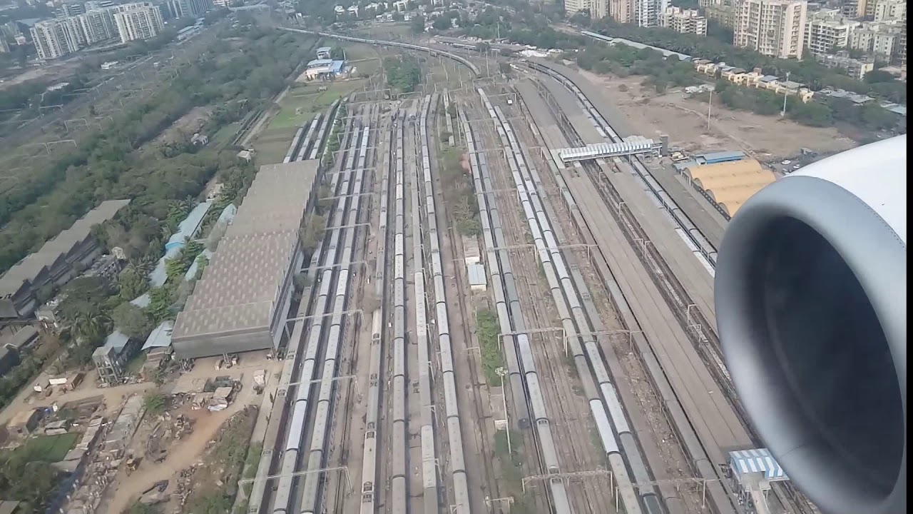 Landing at Mumbai Airport