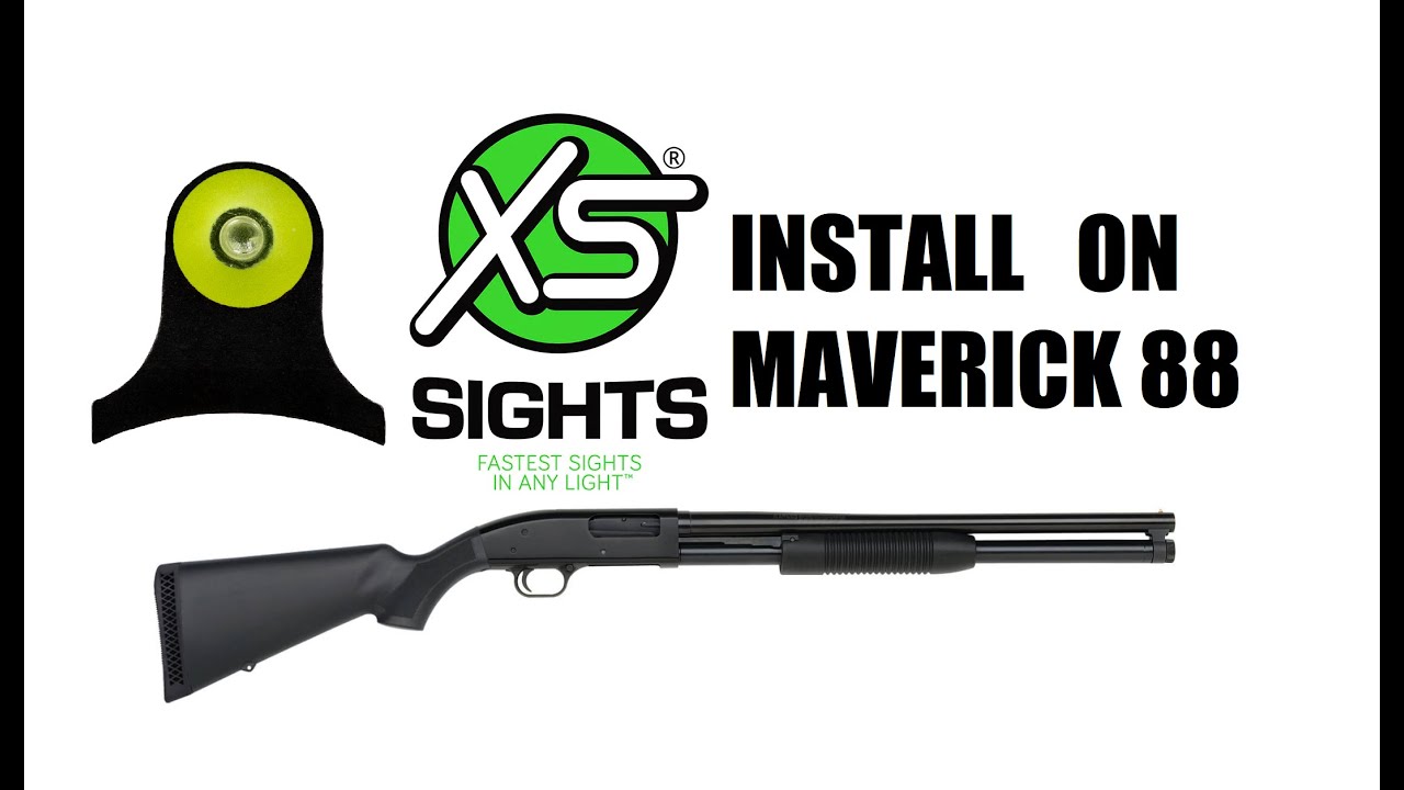 The worst install video ever XS Big Dot on Maverick 88