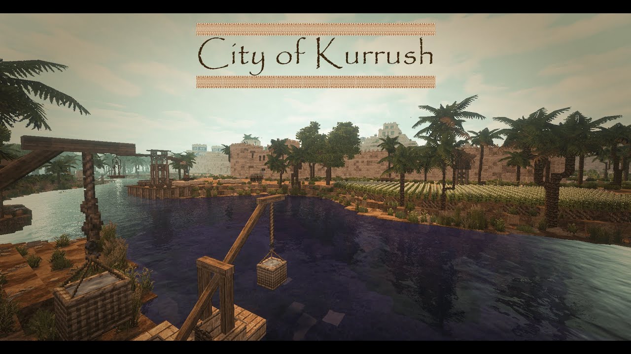 Mesopotamian City Minecraft Cinematic. City of Kurrush Cinematic