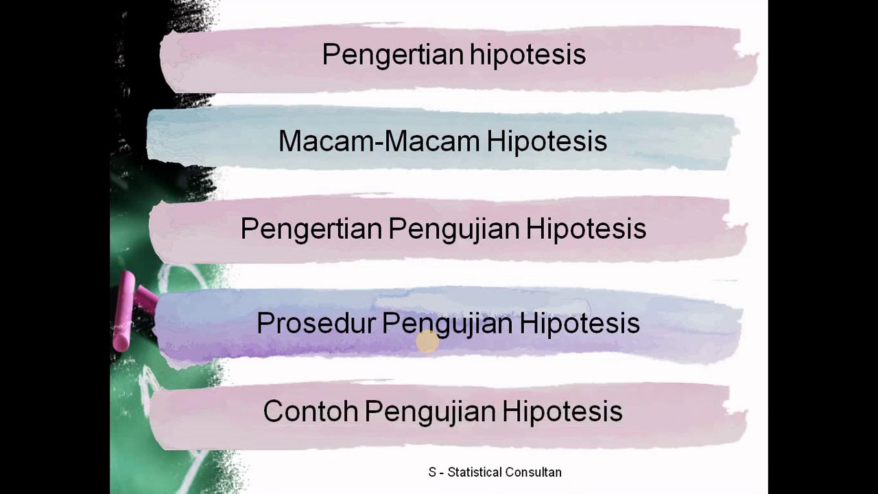 Pengujian Hipotesis (Seri MK Statistika)