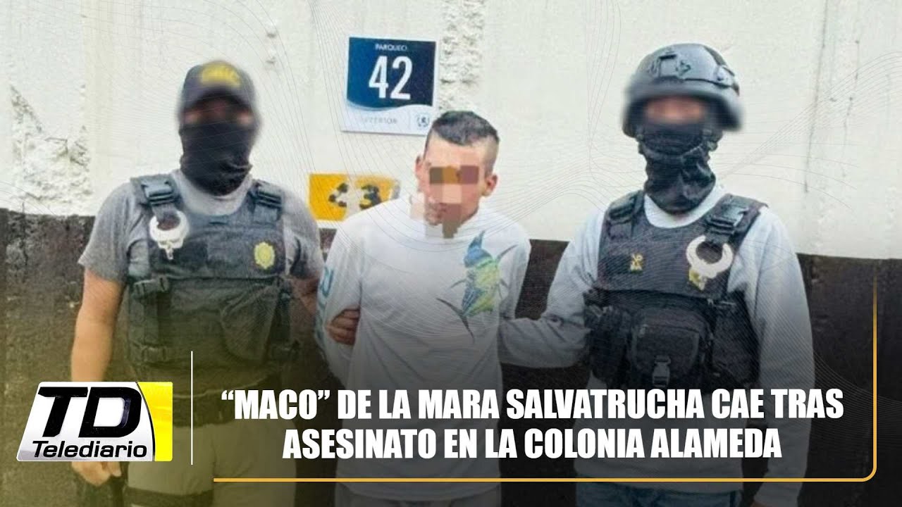 “Maco” de la Mara Salvatrucha cae tras asesinato en la colonia Alameda