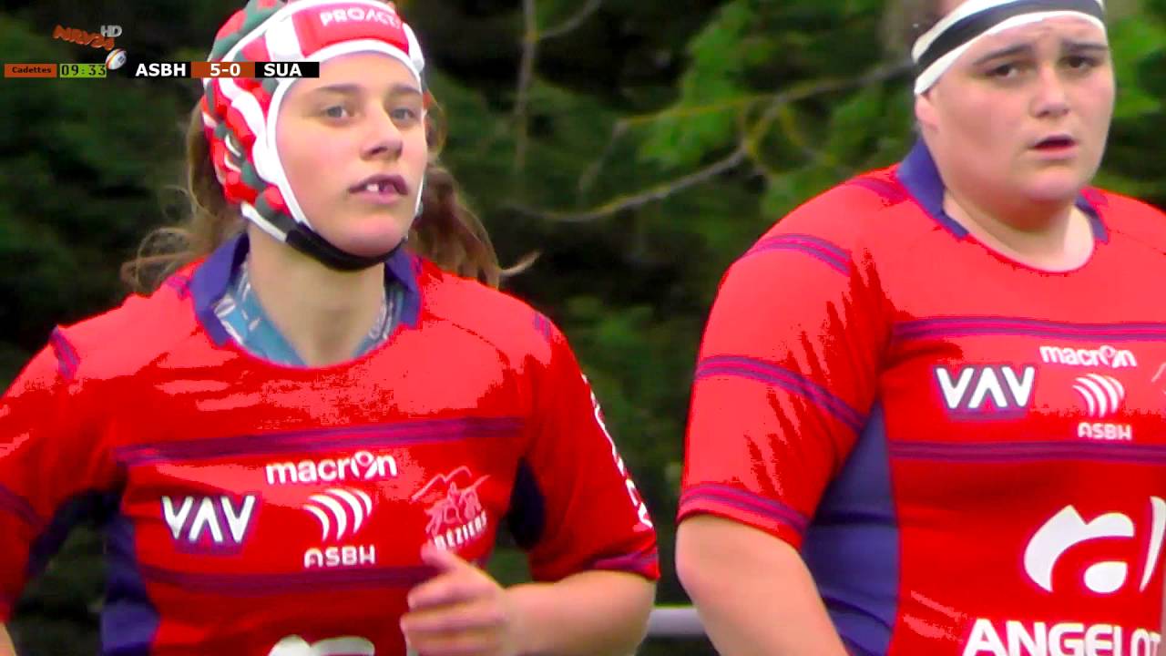rugby cadette asbh agen d1/4 de finale 2016
