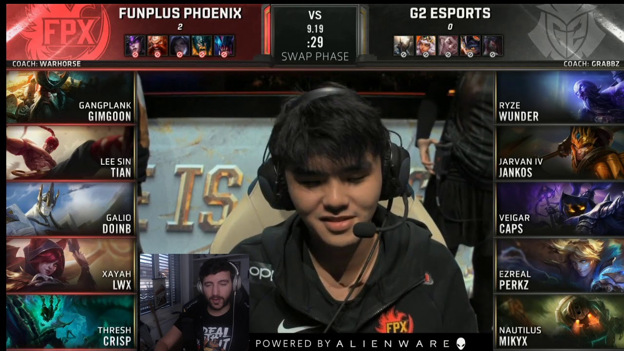 FINALS G3 FPX vs G2 - YamatoCannon Reviews