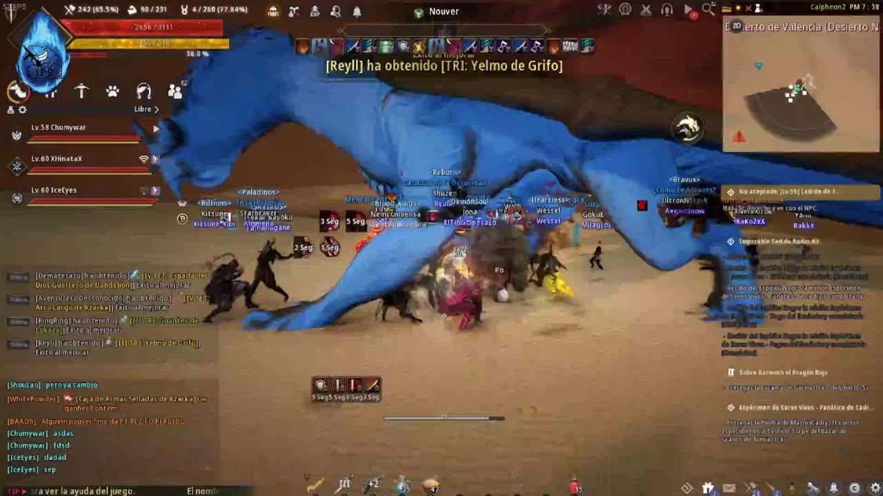 Kzarka y Nouver BOSS MUNDIAL - BLACK DESERT LA