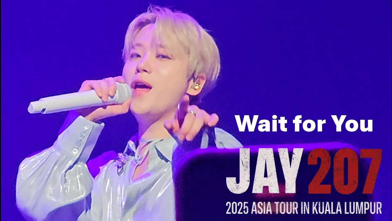 [Fancam] 251011 Jay (Kim Jinhwan) 김진환 - Wait for You | Jay '207' 2025 Asia Tour in Kuala Lumpur