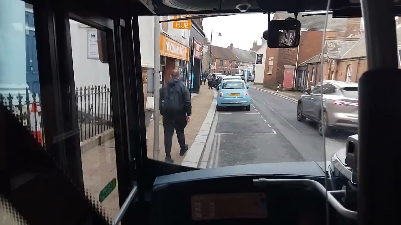 A short trip on 1596 ADL Envirio 400 on the 6 to Newport 