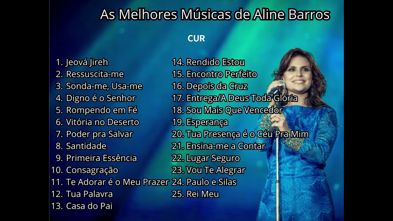 As Melhores M&uacute;sicas de Aline Barros