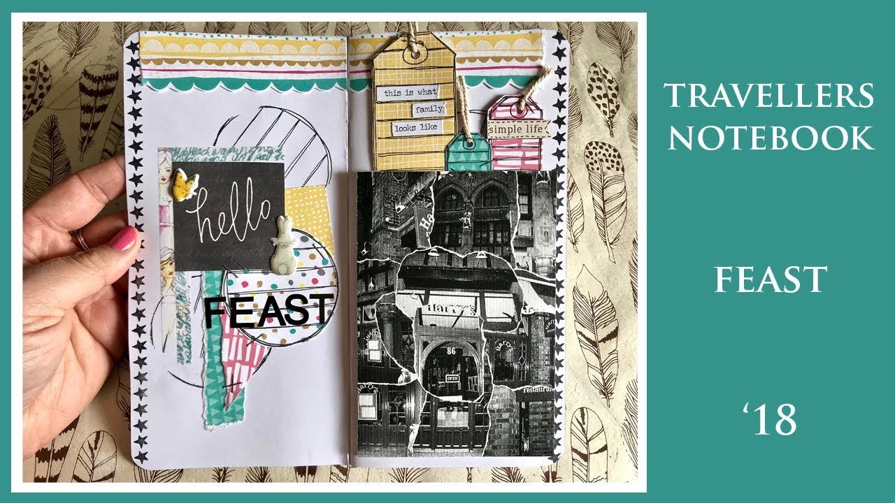TN scrapbook page ~ Feast