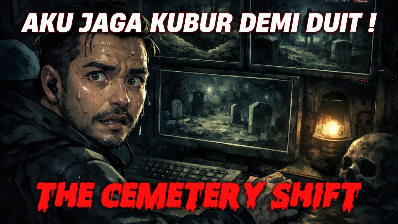 AKU MENJADI SCURITY DI TANAH PERKUBURAN !!