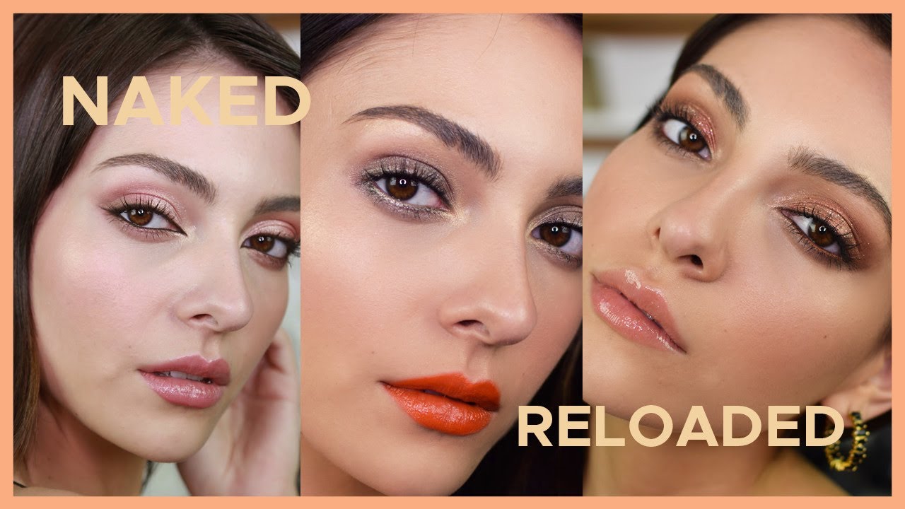 3 looks naturales usando Naked Reloaded | Anna Sarelly