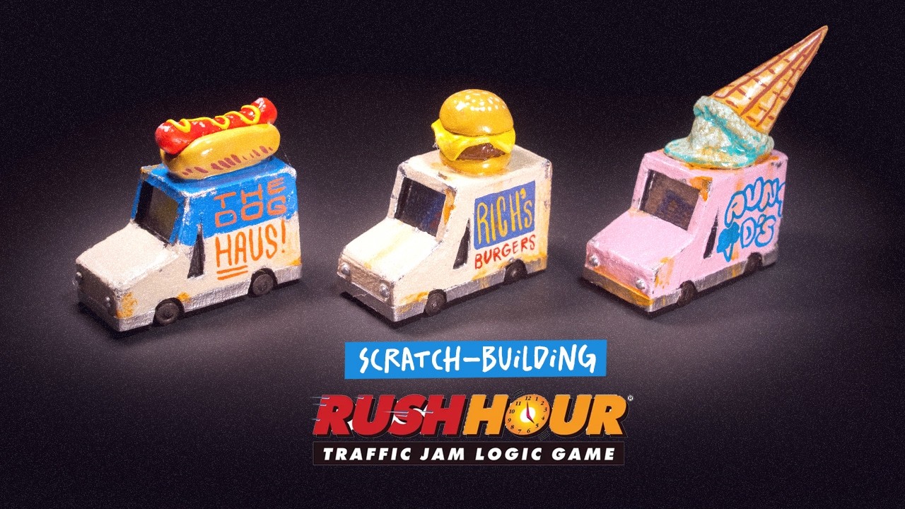 Самодельная головоломка RUSH HOUR!