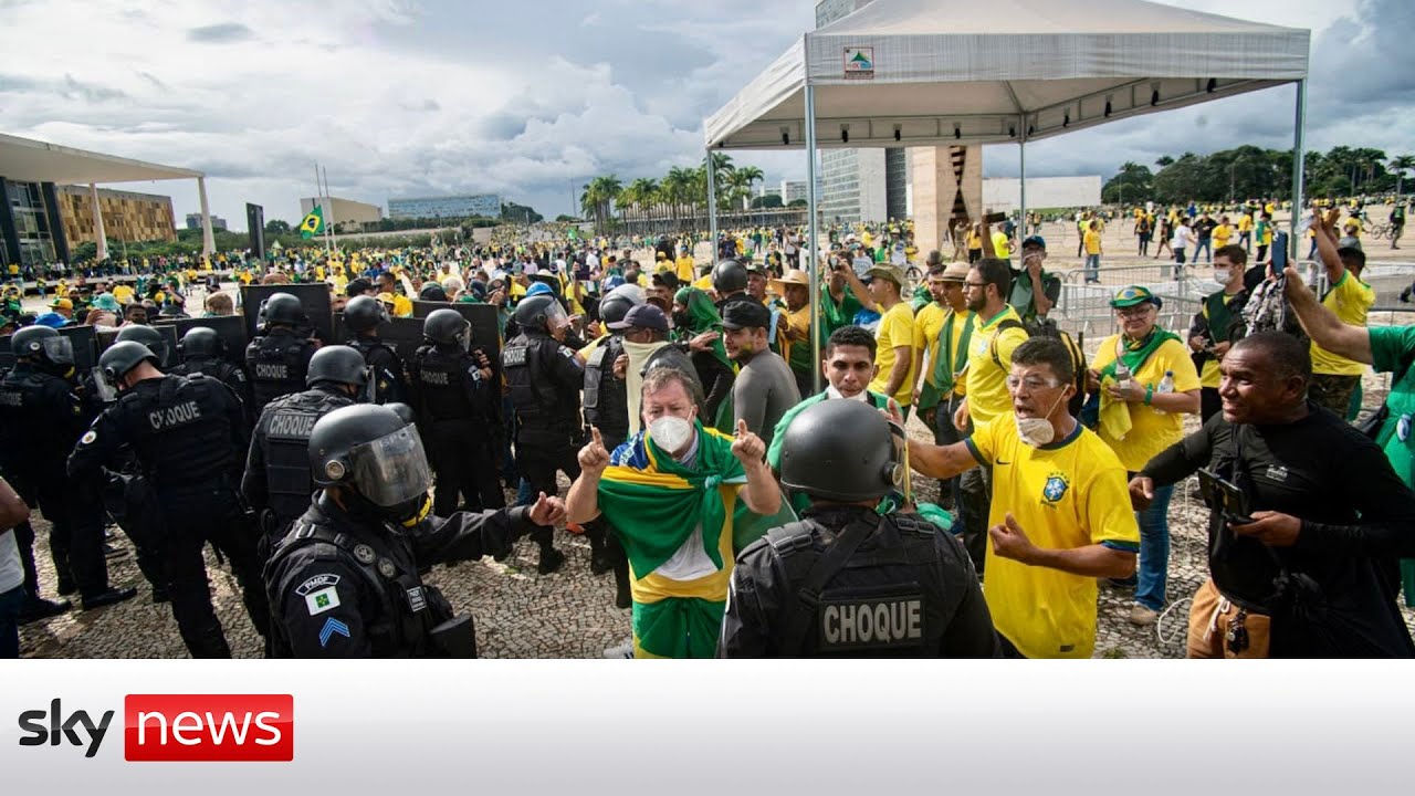 Brazil riots were 'well-organised'