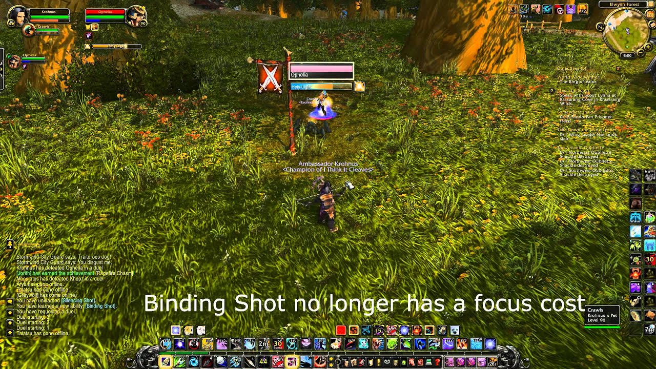 Krohnus 5.2 Hunter changes