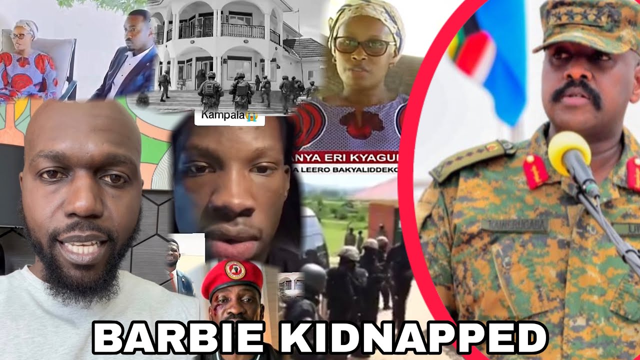Breaking news!! Barbie Kyagulanyi the Wife of Bobi Wine Has been kidnapped by Gen Muhoozi’s Men
