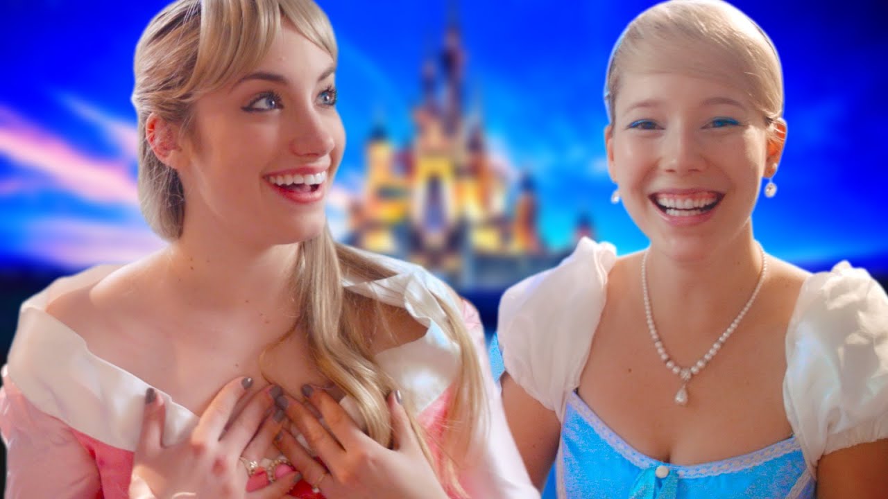 Disney Song Challenge With Cinderella & Sleeping Beauty | Totally Tanja