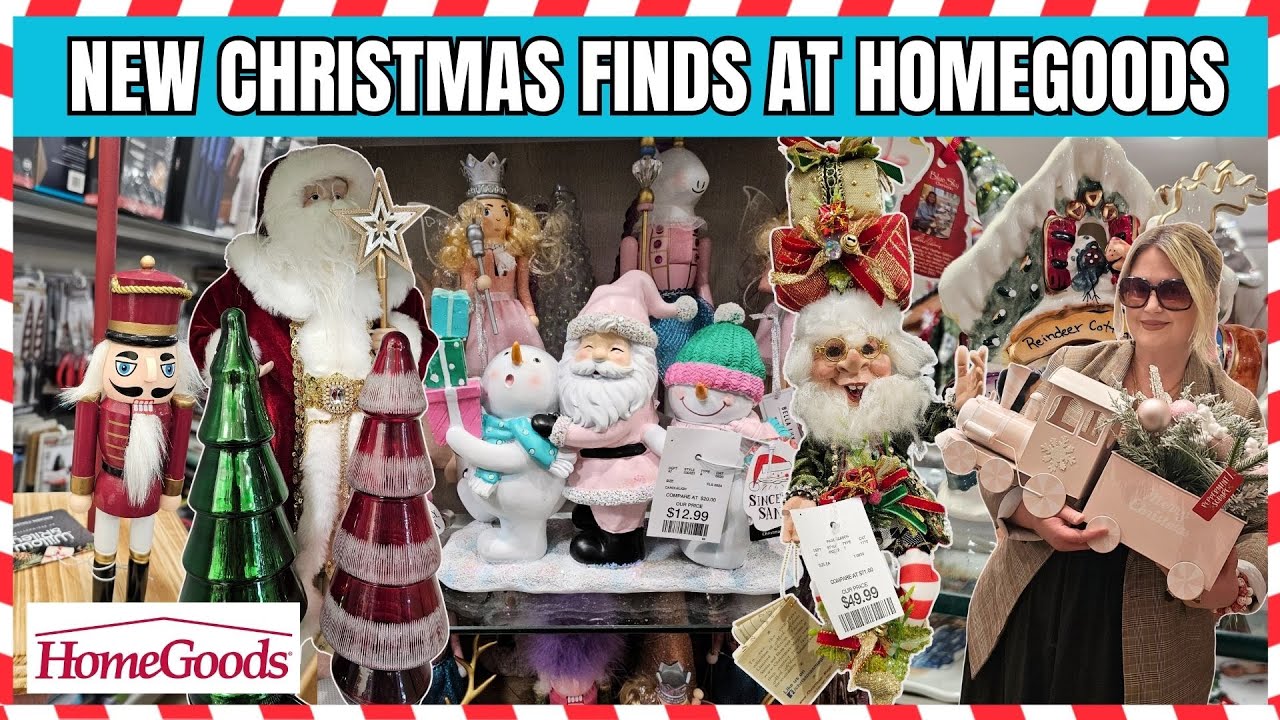 NEW CHRISTMAS 2024 FINDS AT HOMEGOODS | STORE WALK THRU #homegoods #christmas