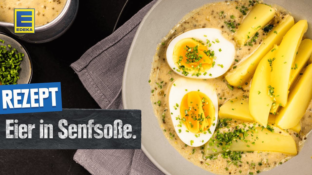 Eier in Senfsoße | Leckere Senfeier selber machen