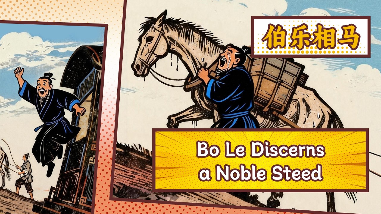 Horse idiom: Bo Le discerns a noble steed