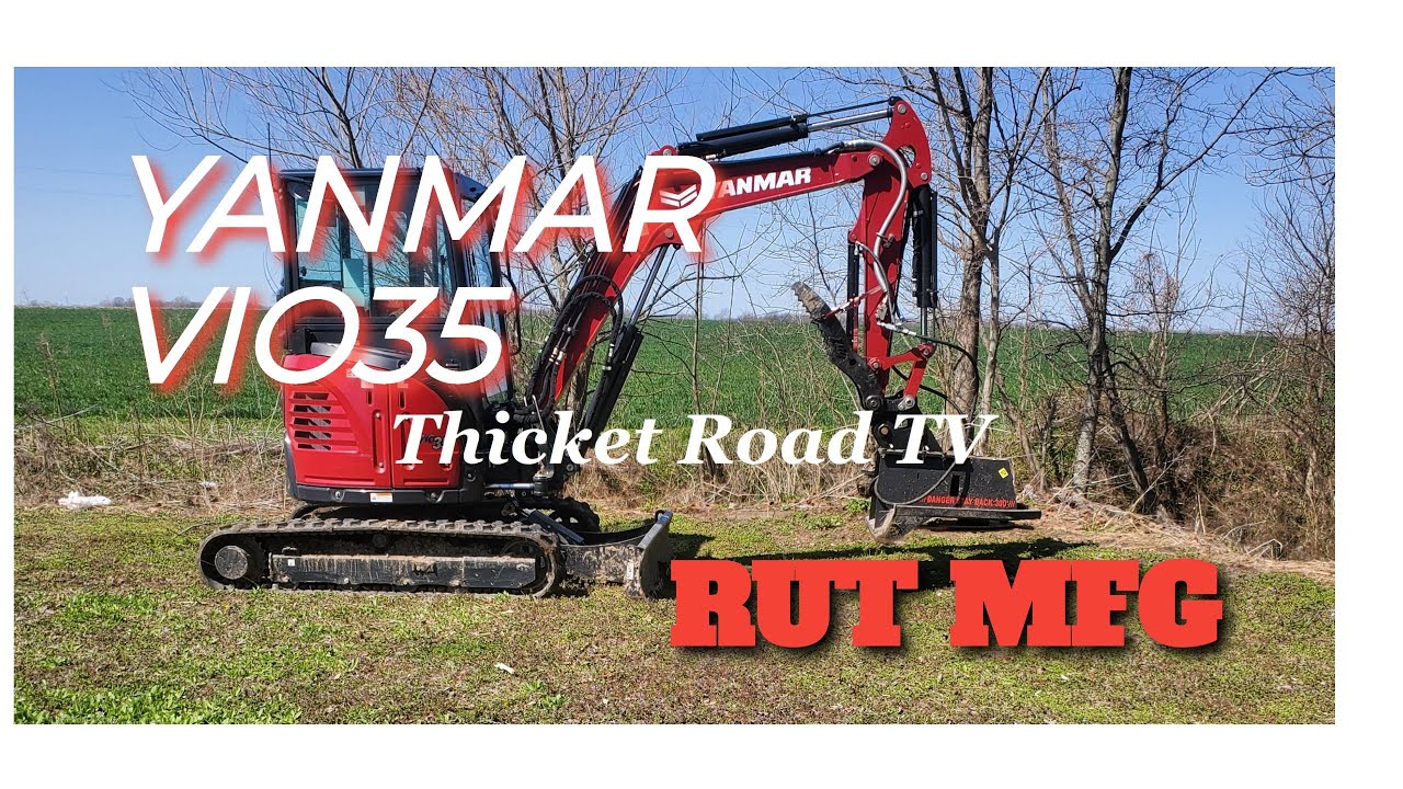 PART 1 Brush clearing with VIO35 RUNNING BRUSH ELIMINATOR FROM RUT MFG.