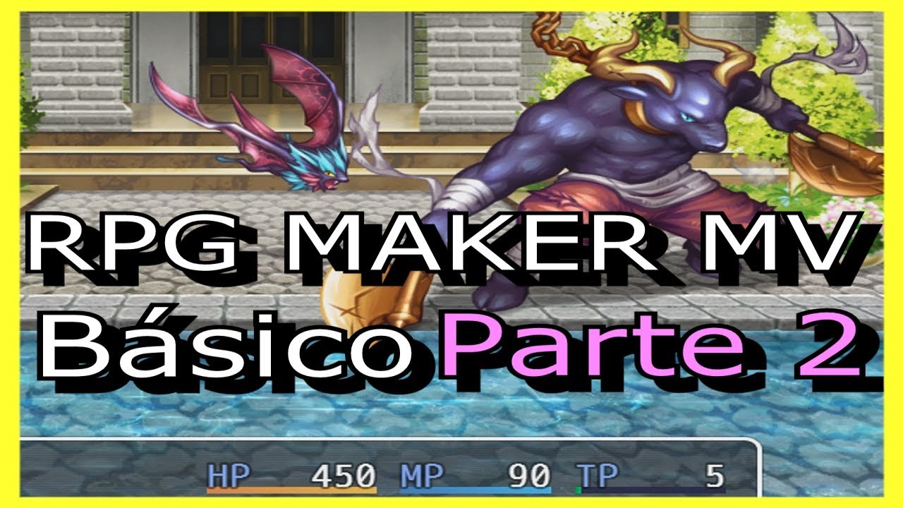 RPG Maker MV - B&aacute;sico - Banco de Dados - Parte (2/3)