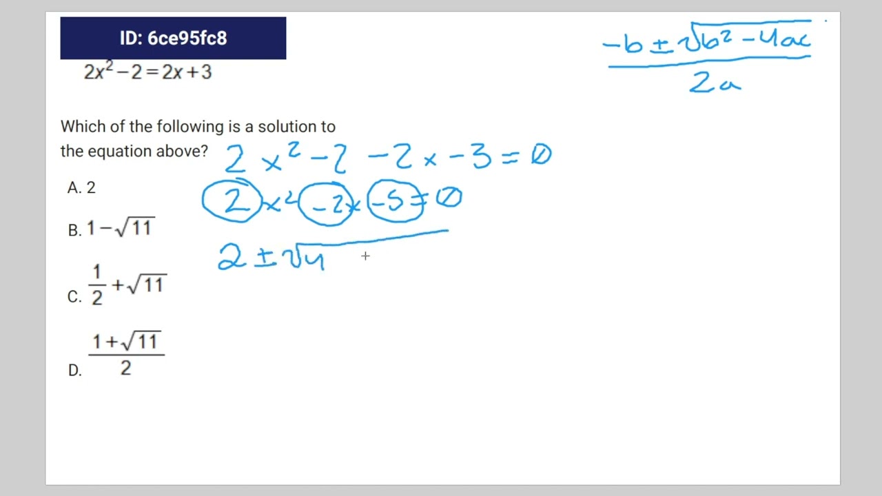 [SAT Math] Question Bank 6ce95fc8