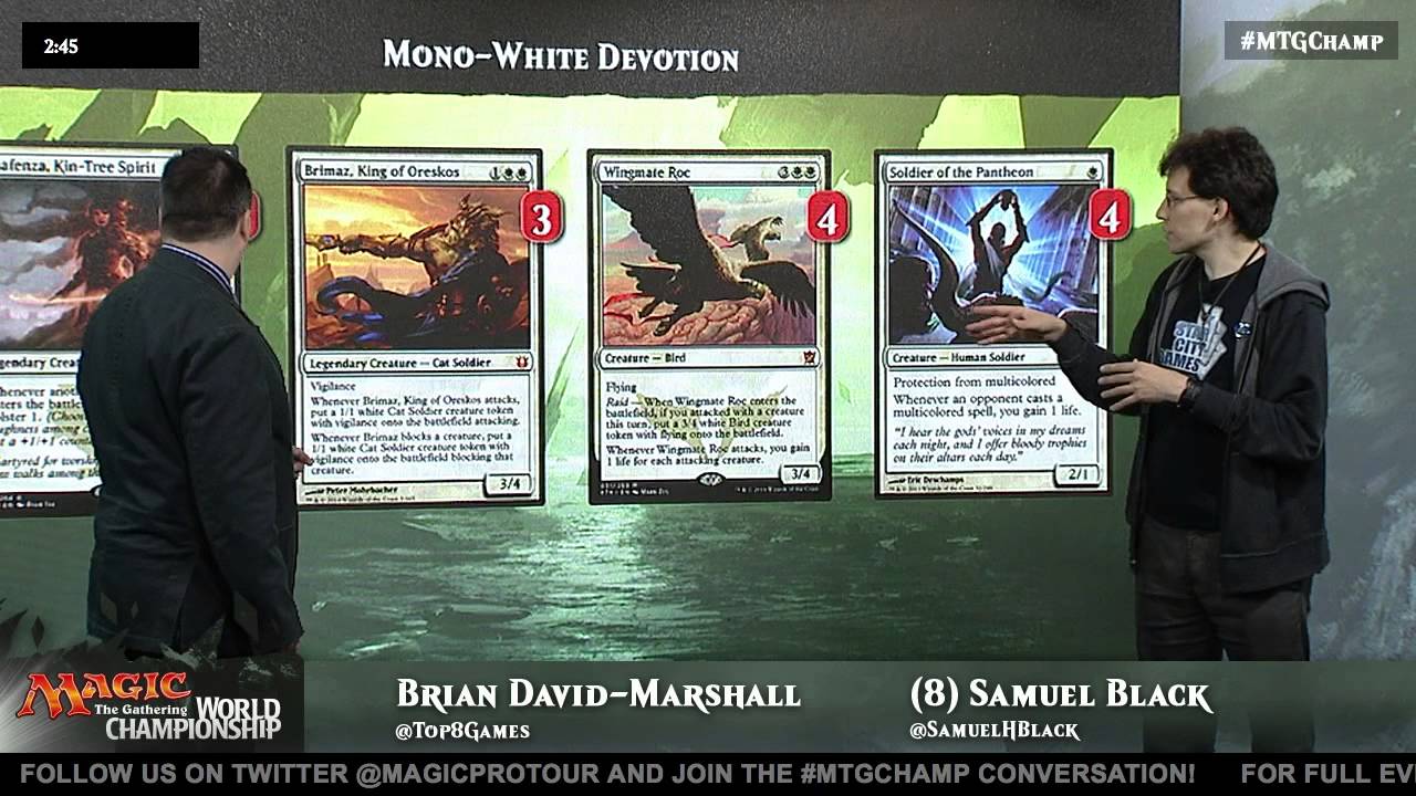 2015 Magic World Championship Deck Tech: White Devotion with Samuel Black