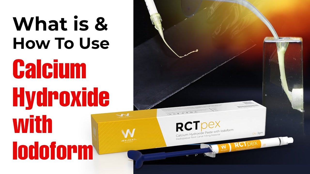 What is & how to use Calcium Hydroxide with Iodoform | Waldent RCTpex