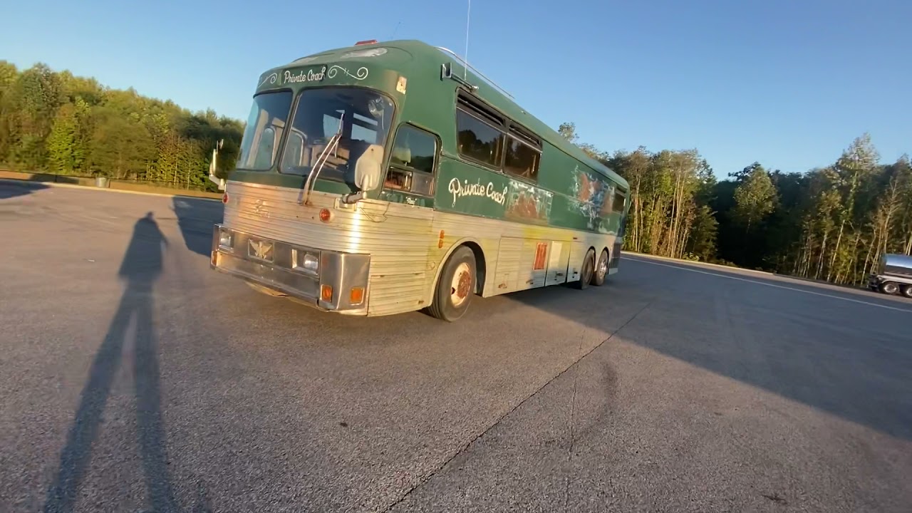 Broke down eagle bus.  Sunday bus rescue.  Never a dull weekend around here.