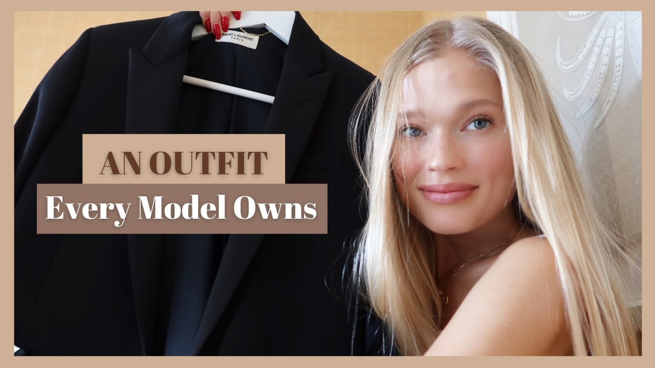 An Outfit Every Model Owns | How To Dress For A Casting | THE MODEL CLOSET | Vita Sidorkina