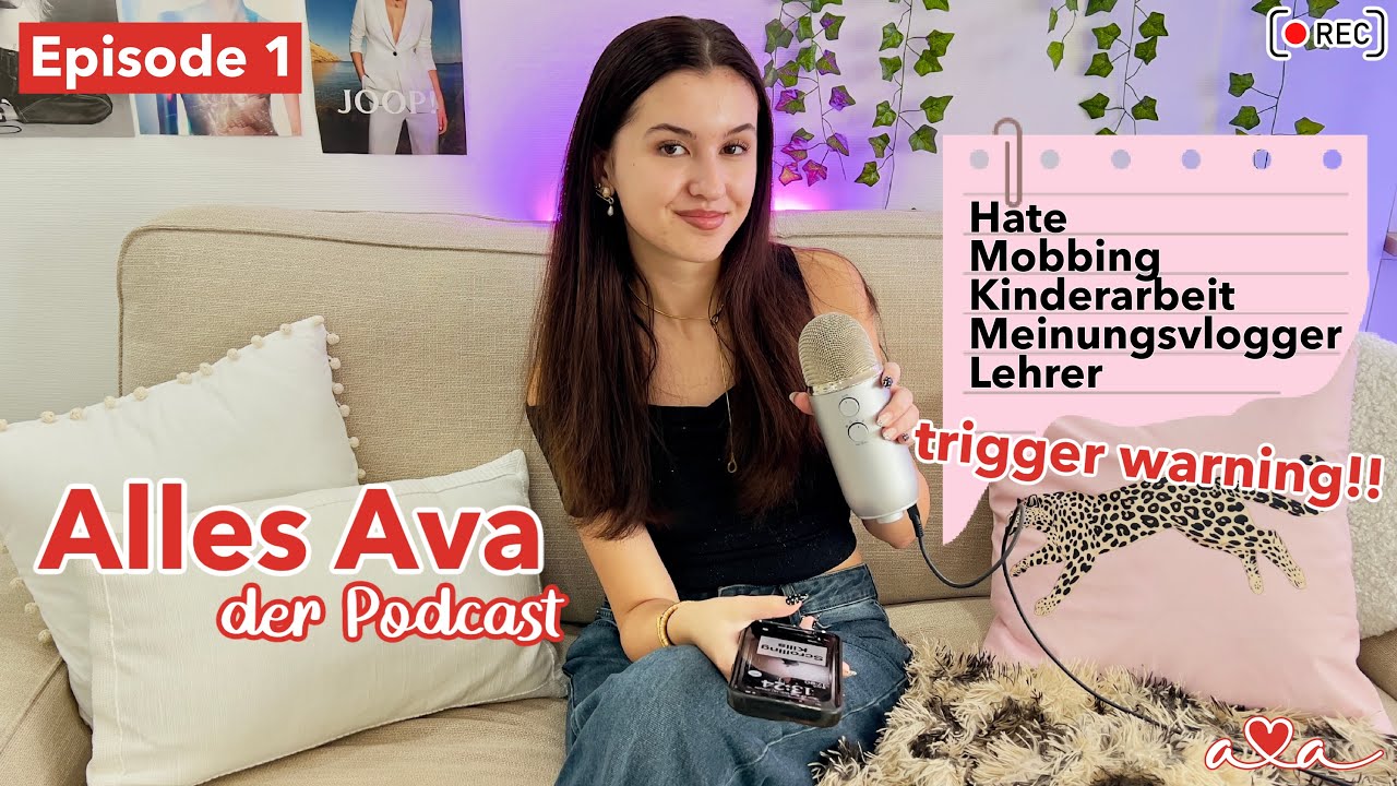 Von Lehrern gemobbt? Mein Leben als Kinder Influencer ౨ৎ Alles Ava der Podcast #1