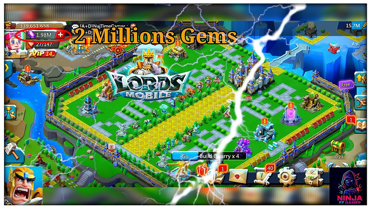 Lords Mobile Mod Apk 🥷 Unlimited Gems and Infinite Troops ♾️ In 2026 Latest Version #video #viral 