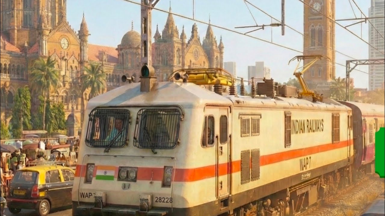 The Legend of Indian Tracks: WAP-7 High Speed Run!