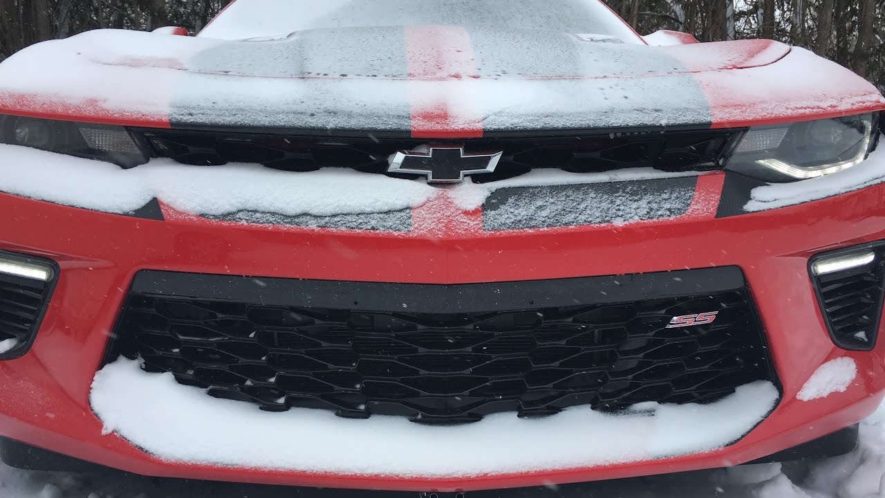 Camaro SS Winter Driving Review and Hoonage 