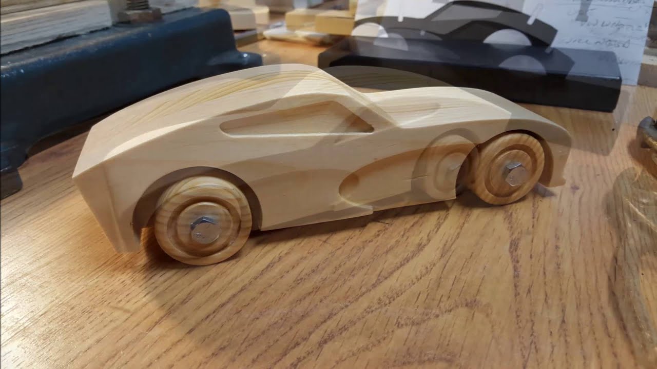 Wood Muscle Car Build - An Easy CNC Project