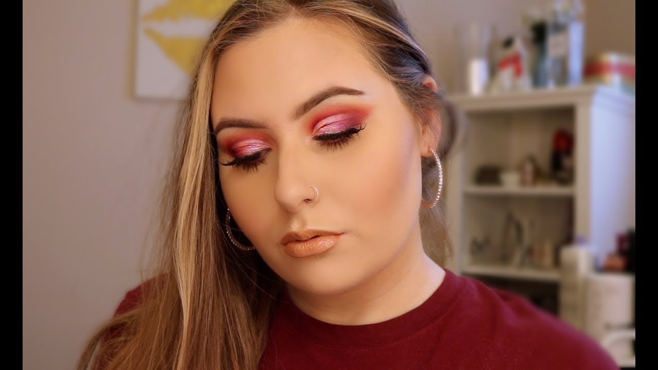 SPRING LOOK | ft. Huda Beauty Desert Dusk Palette