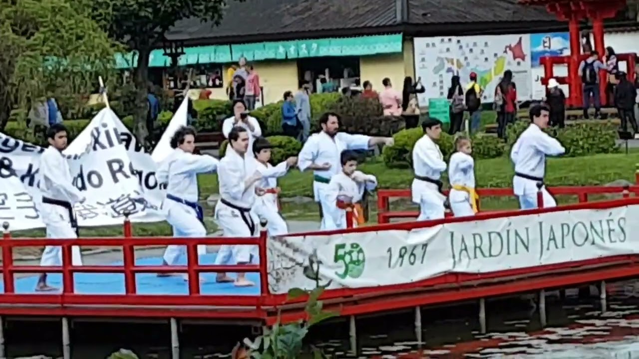 Tanren Dojo - Exhibición en el Jardín Japonés 2017