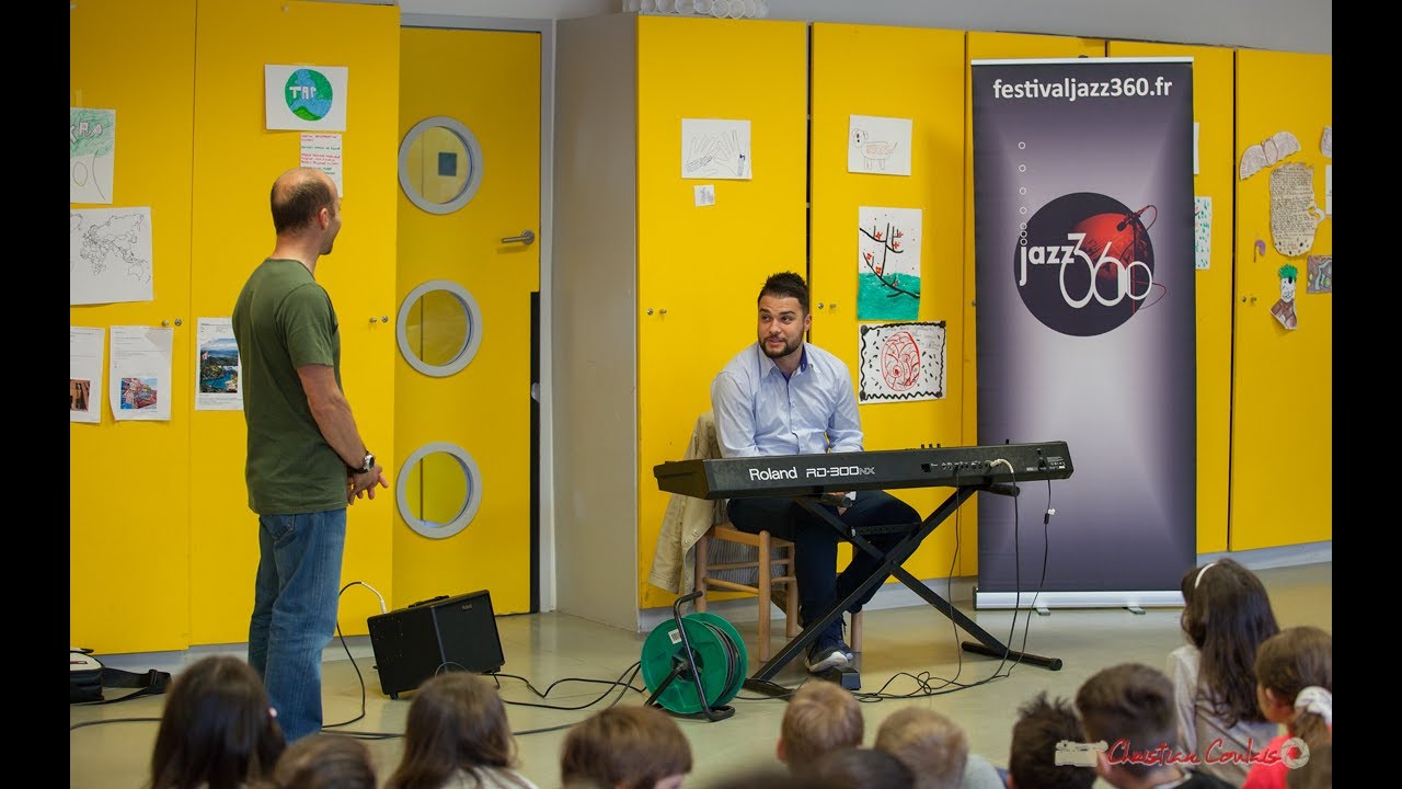 Vladimir Jelenkovic, Conf&eacute;rence jou&eacute;e. Festival JAZZ360 2017