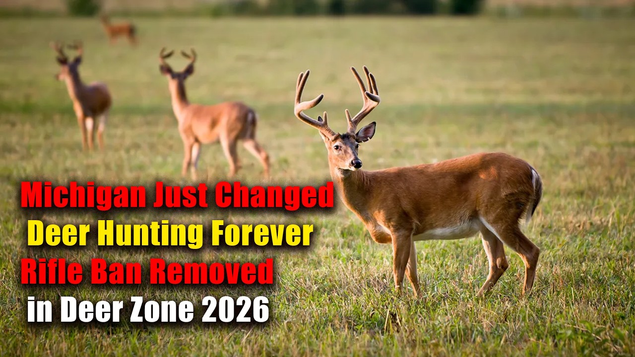 Michigan Deer Hunting Laws Just Changed Forever | Rifle Zone Removed for 2026 Deer Season