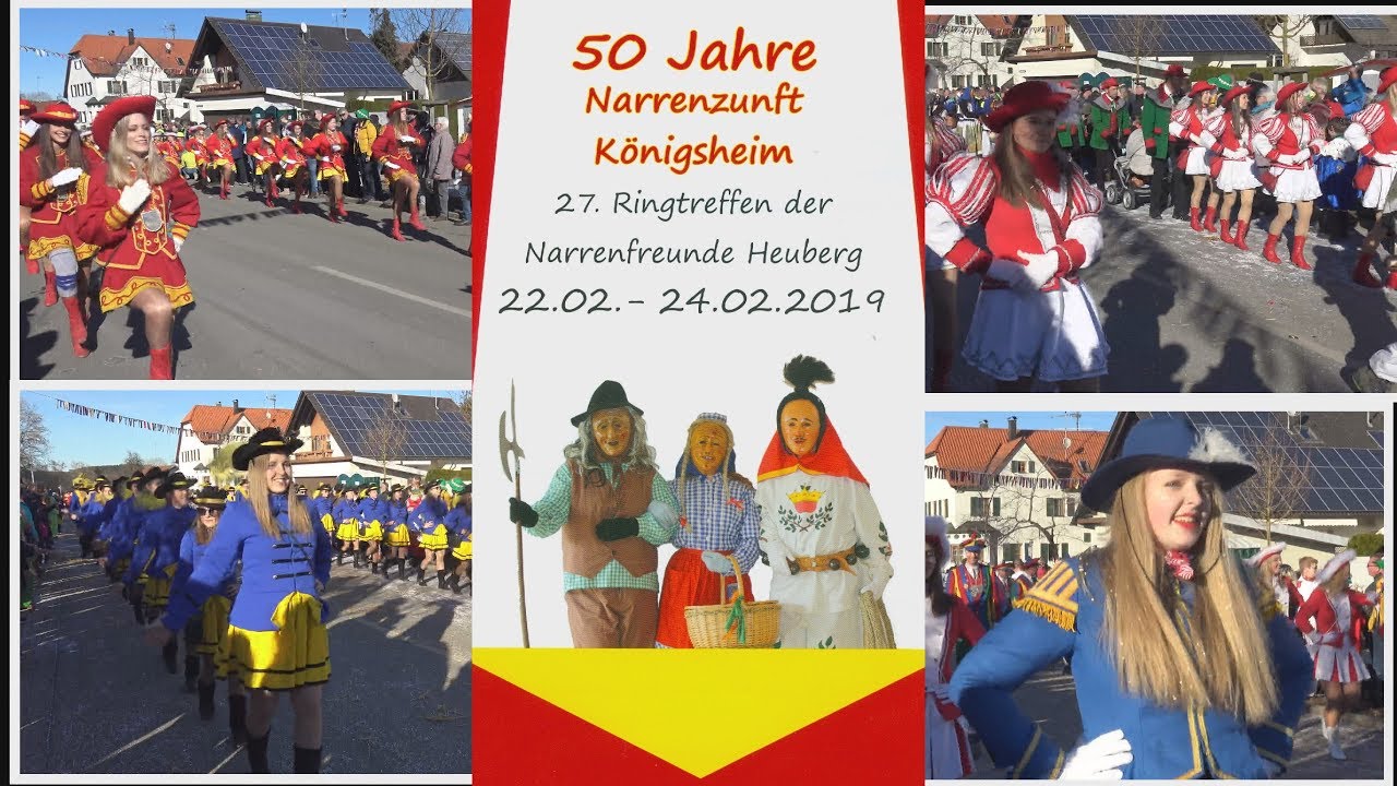 Narrentreffen Königsheim am 24. Februar 2019