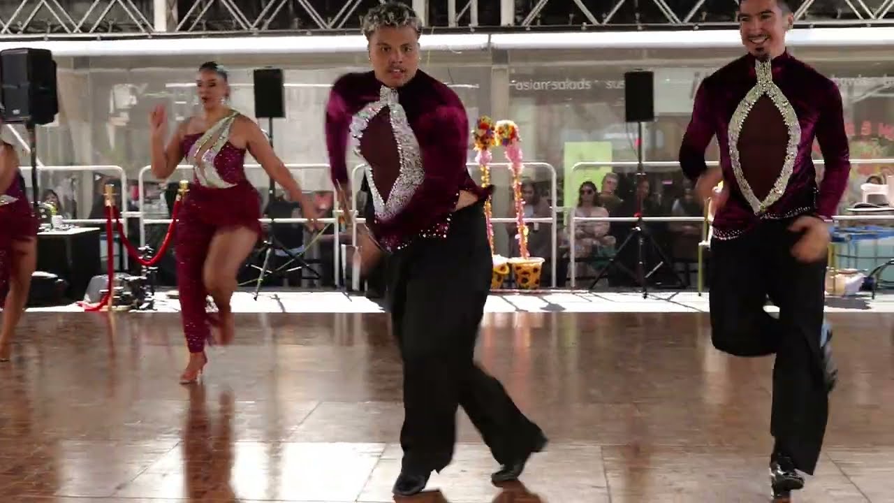 Salsa Dance performance - Brunswick Centre 2025