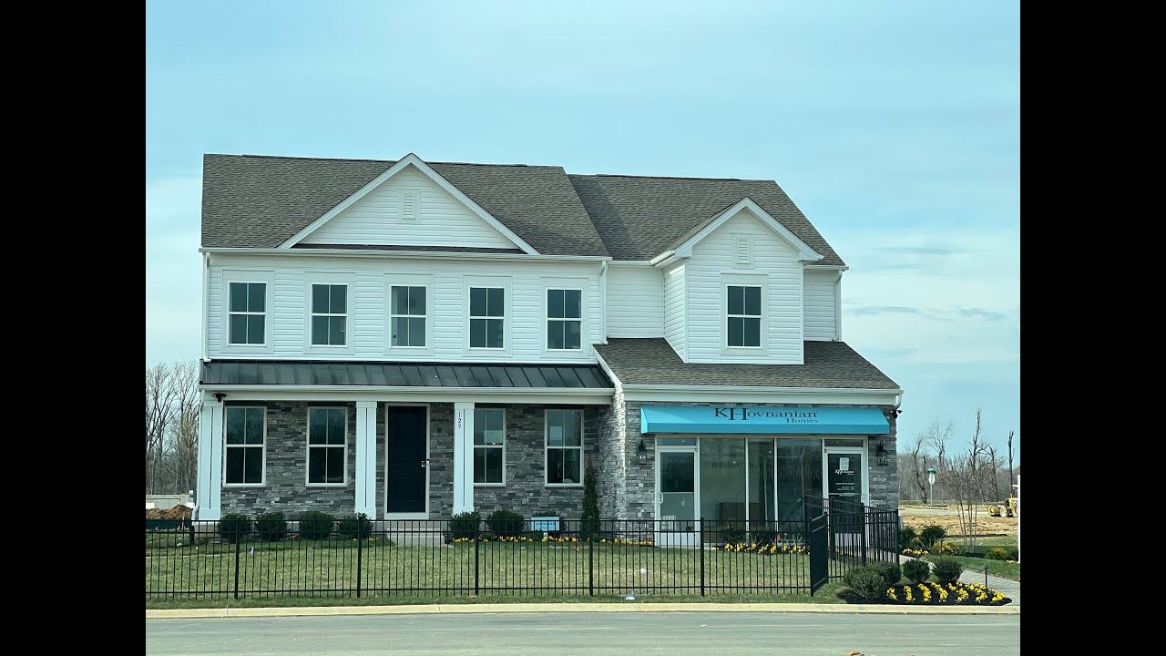 K. Hovnanian Stavenger Model Home in Middletown DE at Pleasanton