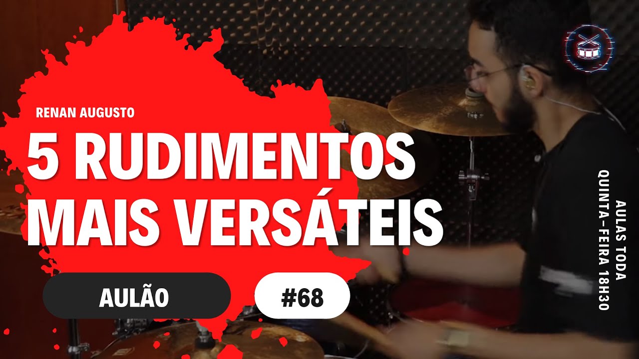 AUL&Atilde;O 68 | 5 RUDIMENTOS MAIS VERS&Aacute;TEIS PARA GOSPEL CHOPS