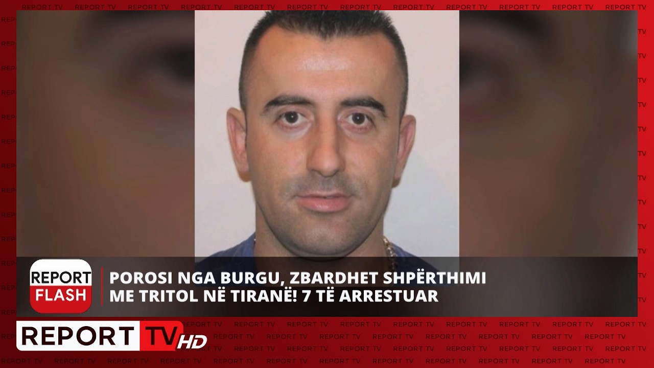 Flashi informativ në Report TV, ora 10:00, 16 Mars 2026