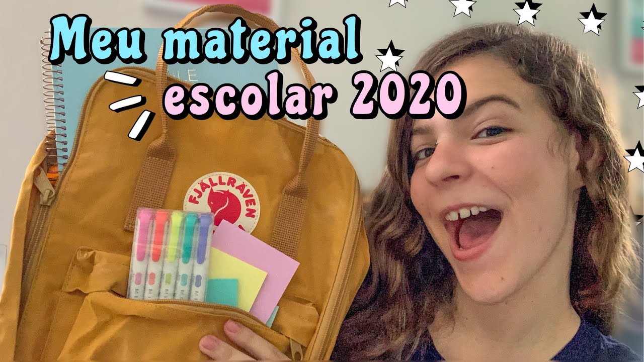 MEU MATERIAL ESCOLAR 2020 - Studies Organize