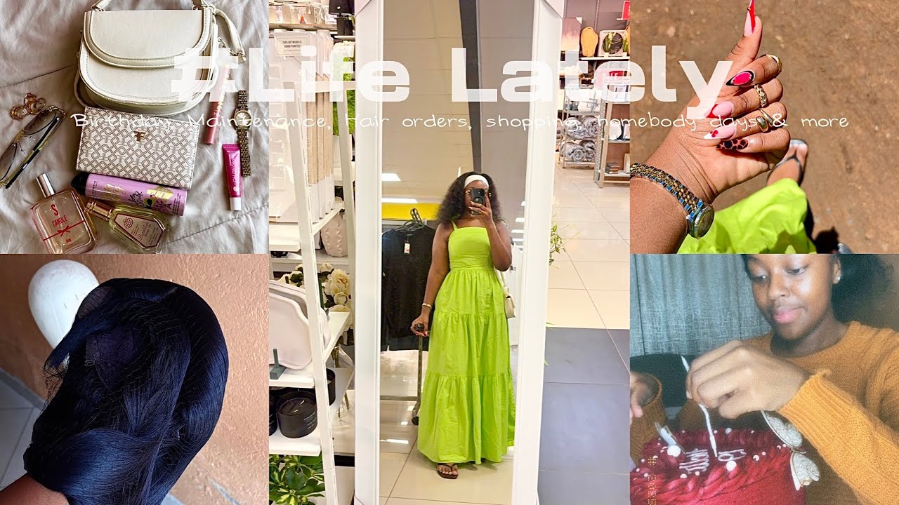#Life lately: Nails & Hair maintenance| Unboxing| Shopping| Yapping & More