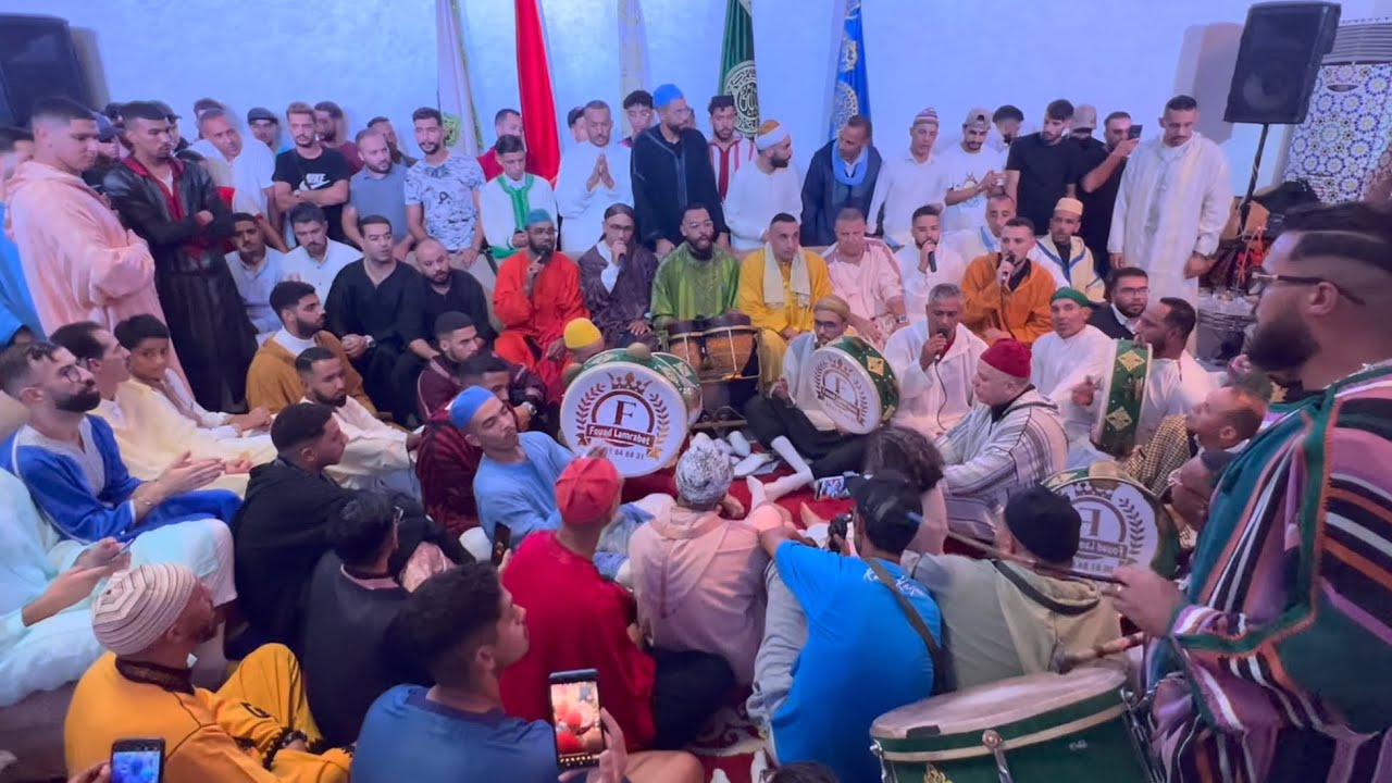 عشاق الفن العيساوي مع ليلة فؤاد المرابط بحضور ألمع المقدمين