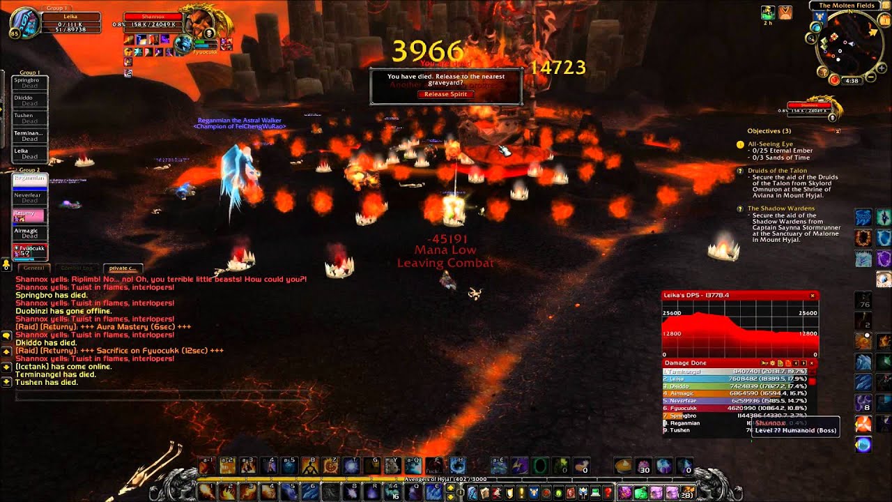Feichengwurao in Firelands- Shannox 10 man