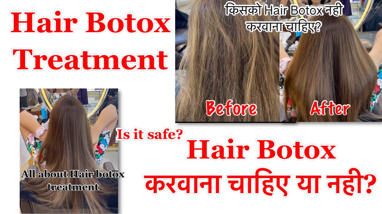 Major Hair transformation / Hair Botox Treatment & Hair colour / my hair transformation