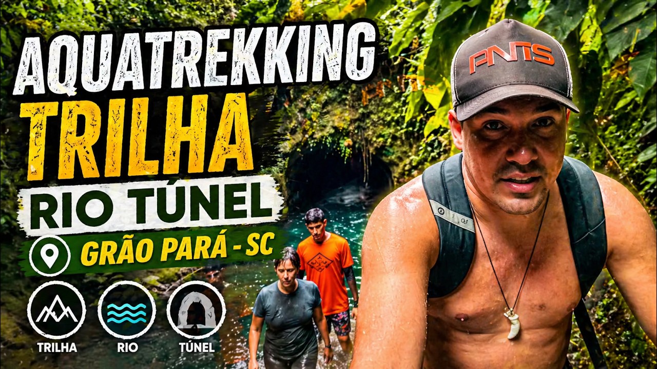 Trilha Rio Túnel + Pirâmides Sagradas- Grão Pará Santa Catarina 